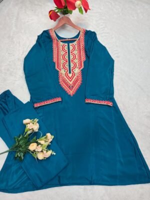 Alternative view of Today We Are Launching Party Wear Cord Set Readymade Collection.
