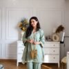 New Arrivals Pure Banana Silk Plazo 3 Pcs Set