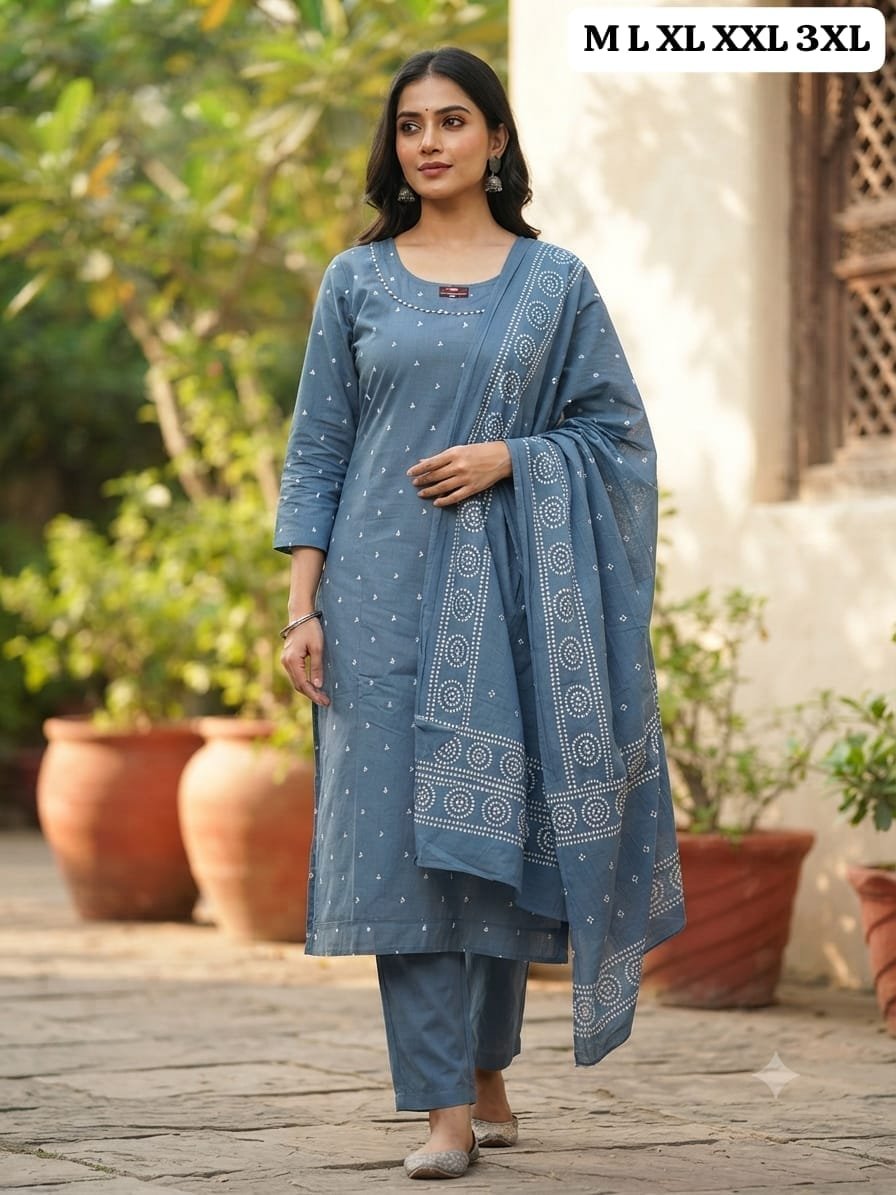 New Arrival: Beautiful Bandhani Suit Set - Image 5