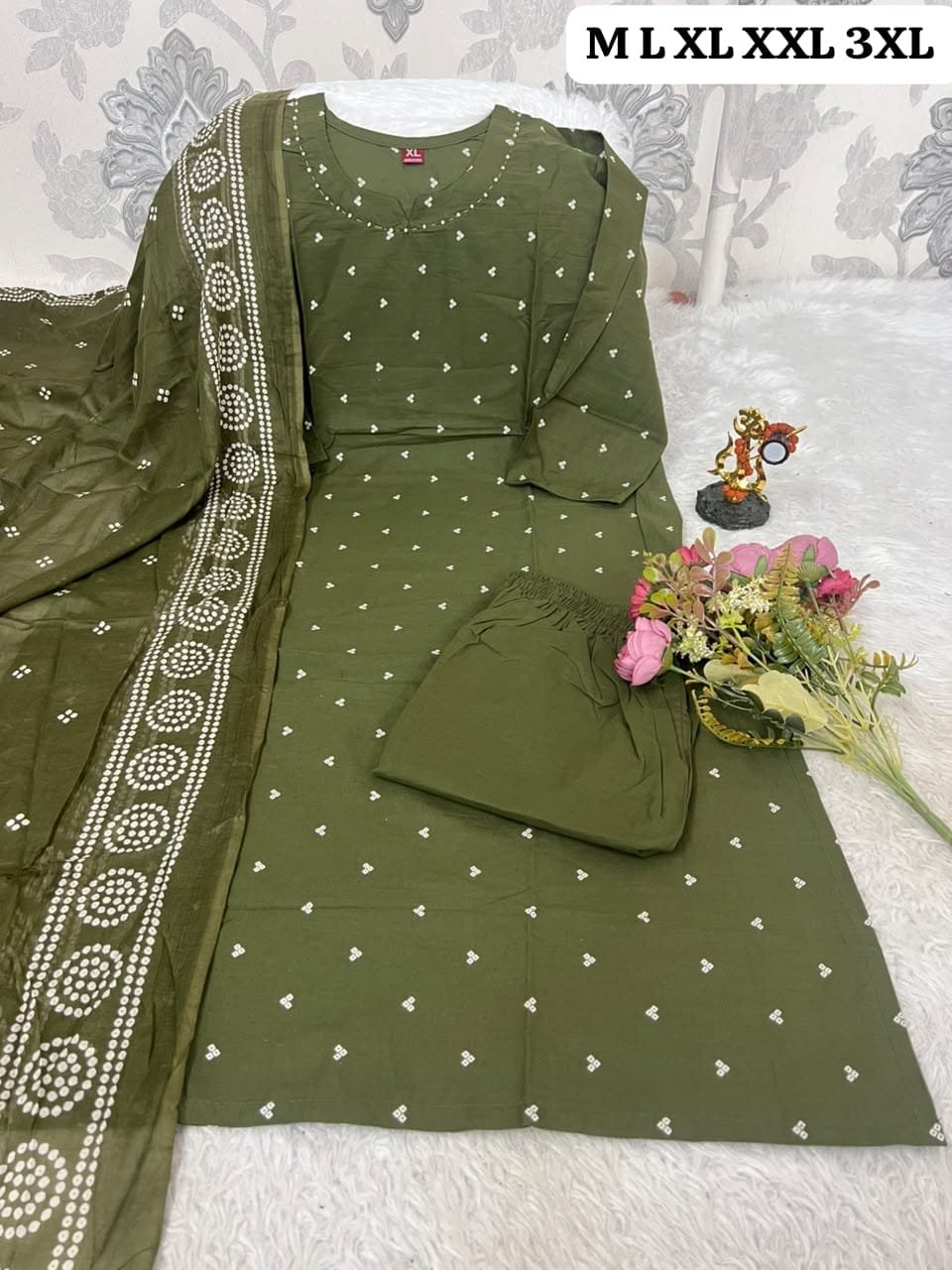 New Arrival: Beautiful Bandhani Suit Set - Image 2