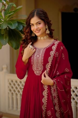 Alternative view of PREMIUM READYMADE GOWN-DUPATTA COLLECTIONS 2025