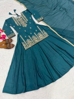 Alternative view of Launching New Designer Party Wear Look Top , Lehenga  and Dupatta