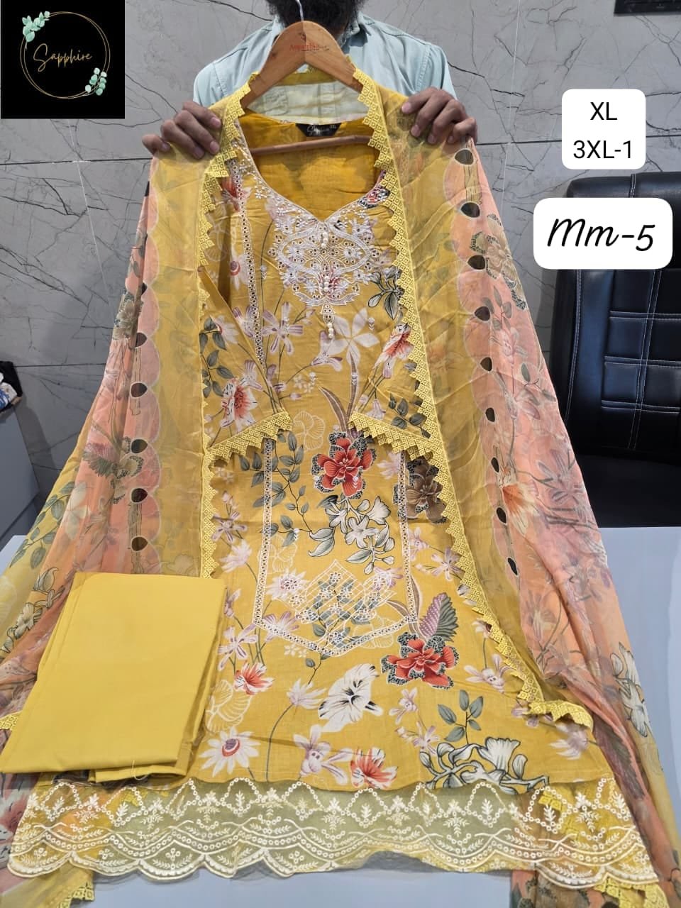 LOOK LIKE ORIGINAL MAUSAMMURRY PAKISTANI SUITS - Image 2