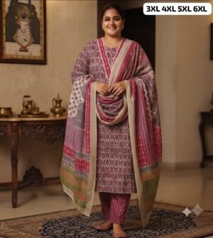 PURE COTTON KURTI PENT WiTH DUPPATAÂ