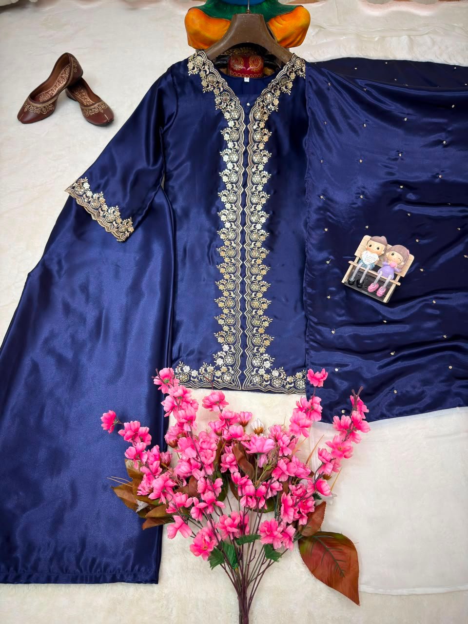 ENHANCE THE BEAUTY OF YOUR WARDROBE WITH THIS NEWLY LAUNCHED KURTI & PLAZZO SET - Image 2