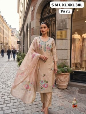 Alternative view of Elevate your ethnic wardrobe with our stunning new pari design