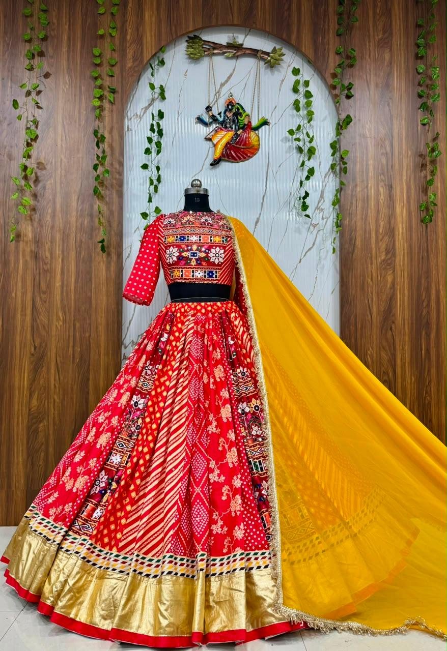 AK SERIES PRESENTING NEW TRENDING NAVRATRI SPECIAL CHANIYA CHOLI - Image 2