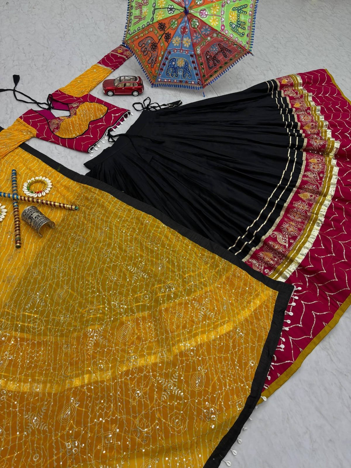 AK Creation is Launching Navratri Special Pure Cotton Lehenga Choli - Image 4