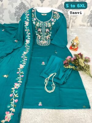 Launching New Designers Kurti Pent Dupatta Set