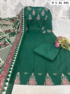 Alternative view of Look straight out of a dreamy movie set as  you turn around and walk in this elegant flaired suit ! The perfect of traditional wear*