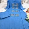 Launching Designer Co-erd set in *Aline kurti pattern paired with Ankle length pant 