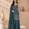 VICHITRA SILK with rich embroidery & sequence work