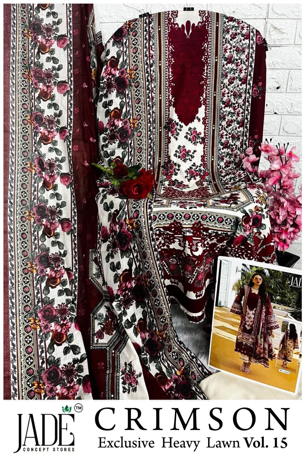 CRIMSON EXCLUSIVE HEAVY LAWN COLLECTION VOL - Image 5