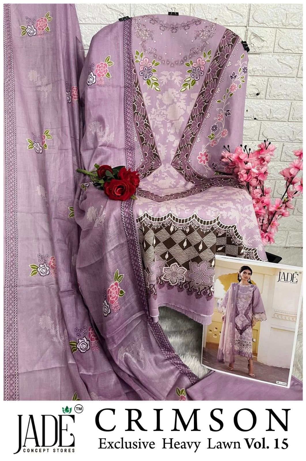CRIMSON EXCLUSIVE HEAVY LAWN COLLECTION VOL - Image 7