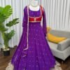 Looking for this same colour beautiful Designer Anarkali Suit On havy Faux Georgette febric with Thred & Sequnce work and Koti on also Faux Georgette febric with Thred & Sequnce work and Dupatta no also Faux Georgette Febric with Thred Work with Fancy Lace and Pent on Micro febric.