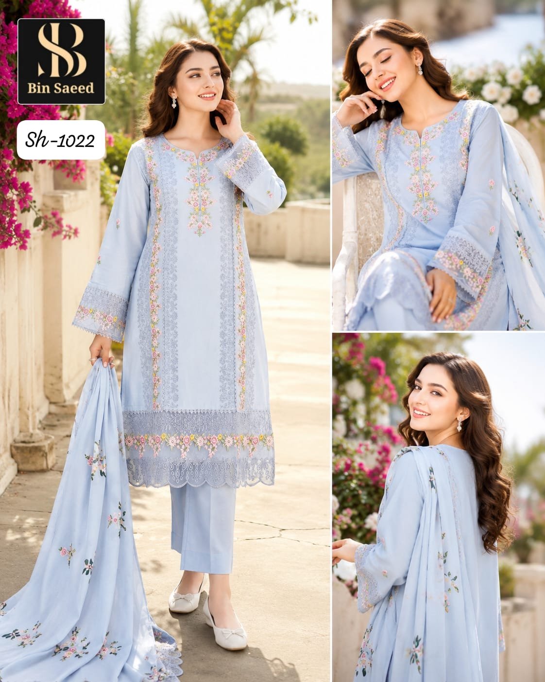 BIN SAEED PRESEND NEW SERIES OF READYMADE ORIGINAL SUITS
