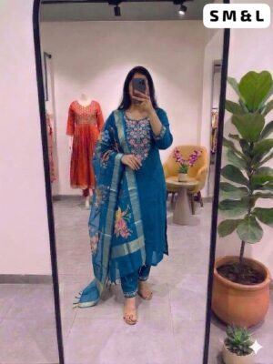 Launching New Kurti-Pent-Dupatta Set