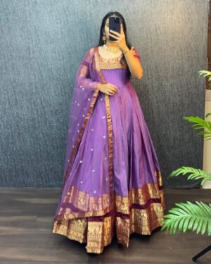 MOX CREATION PRESENTING NEW GOWN DUPATTA