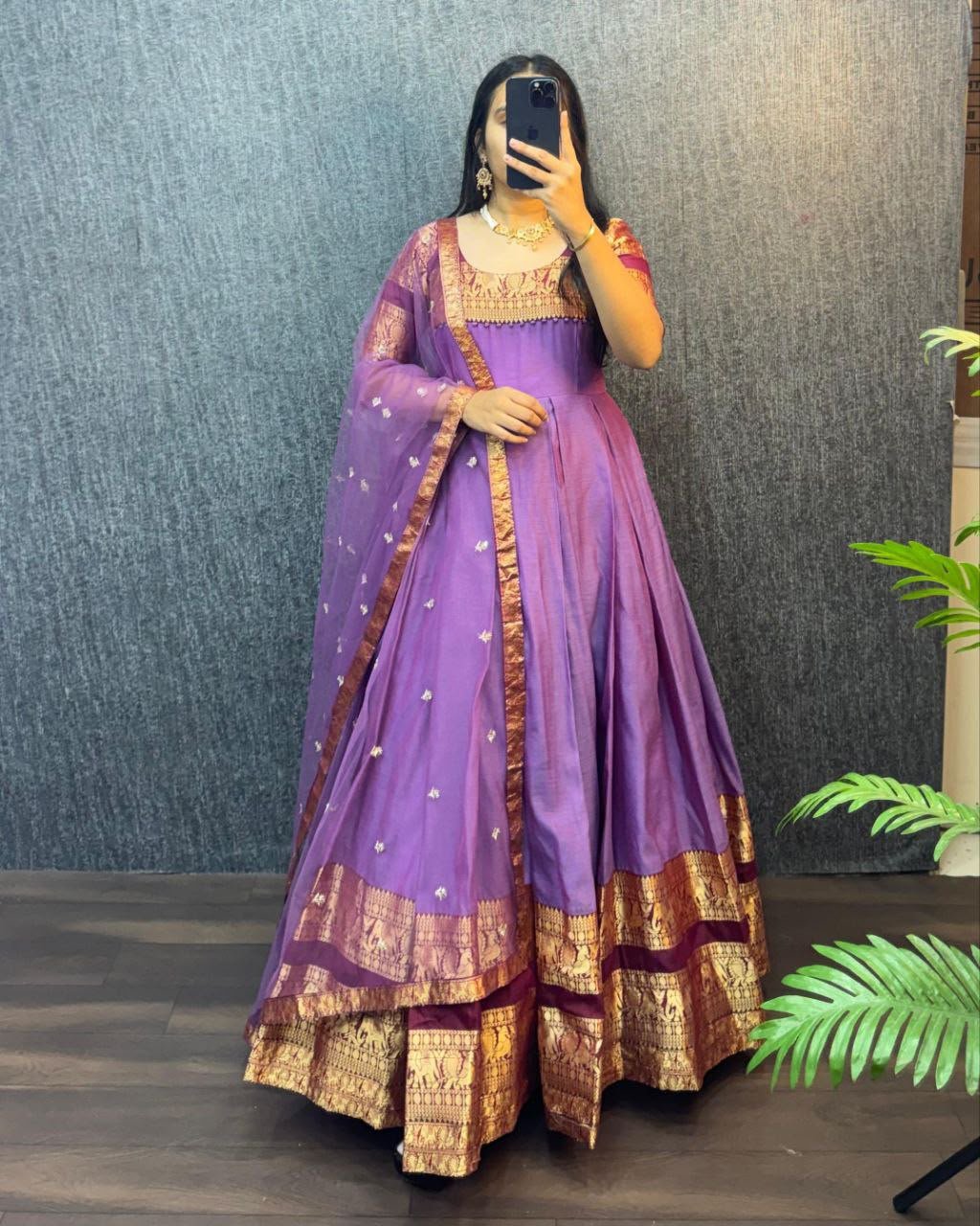 MOX CREATION PRESENTING NEW GOWN DUPATTA