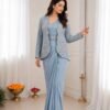 Experience effortless luxury with this premium ready-to-wear saree. Expertly tailored with precise pleats and a refined finish, it delivers a sophisticated look without compromising comfort.