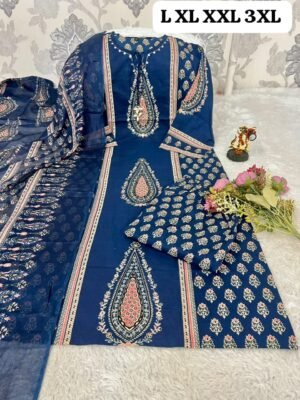 Alternative view of Kurti with pant with dupatta