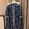 RAYON LACE WORK UPP AND DOWN CORDSETS