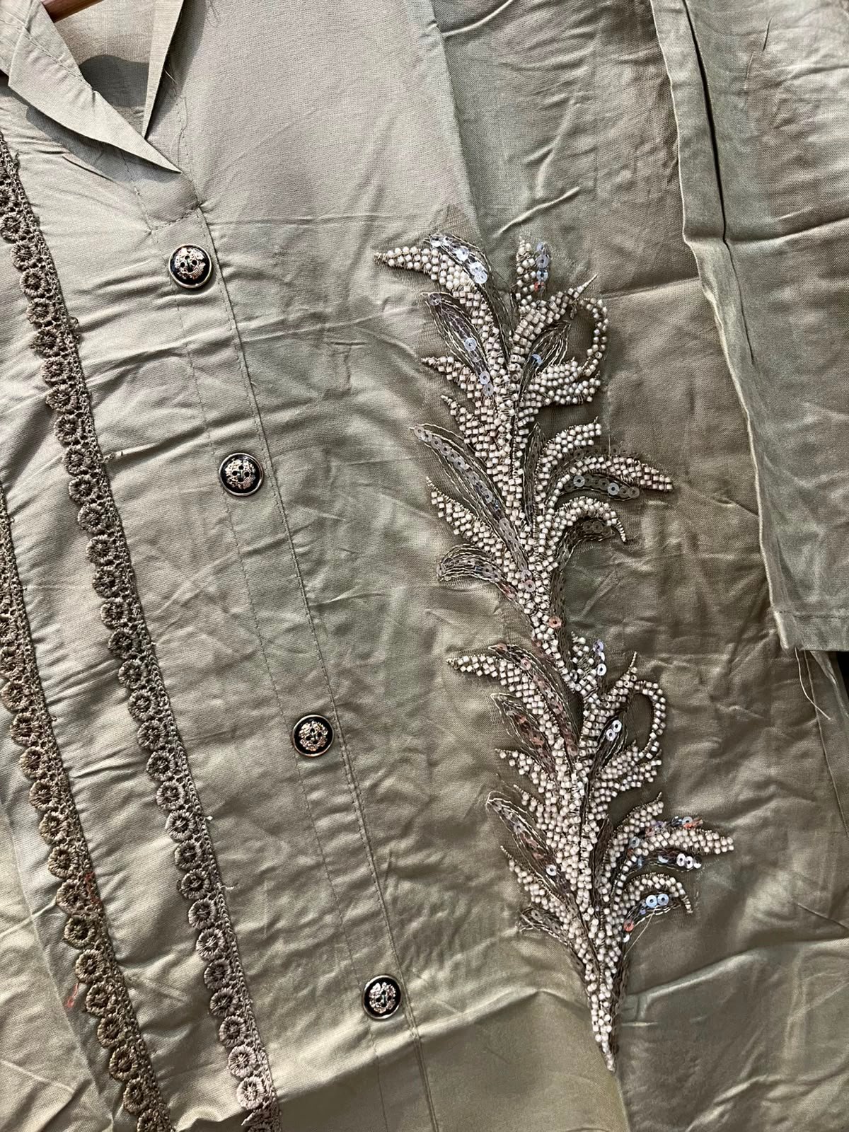 CORDSETS FULLY EMBROIDERY WITH DETAILED WORK - Image 2