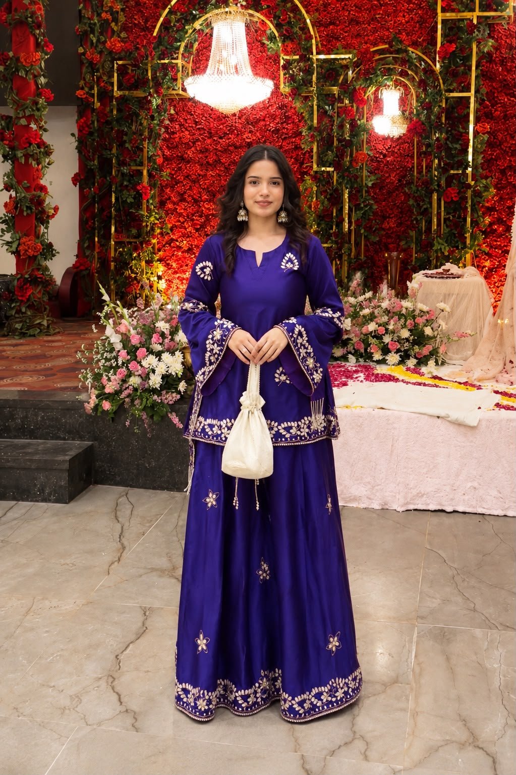 ENHANCE THE BEAUTY OF YOUR WARDROBE WITH THIS NEWLY LAUNCHED KURTI & PLAZZO SET