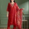 New Designers Kurti Pent Dupatta Set