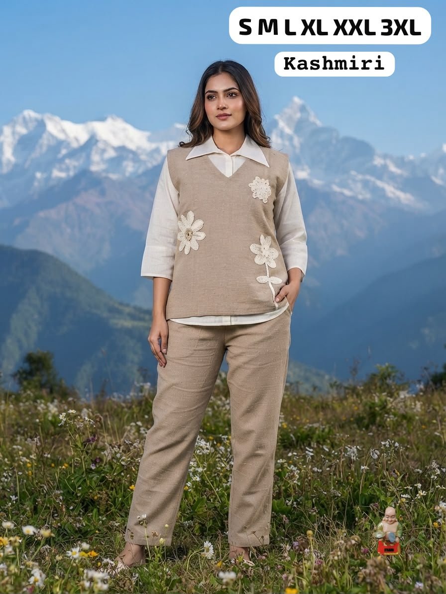 Elevate your wardrobe with our gorgeous new KASHMIRI Co-Ord Set