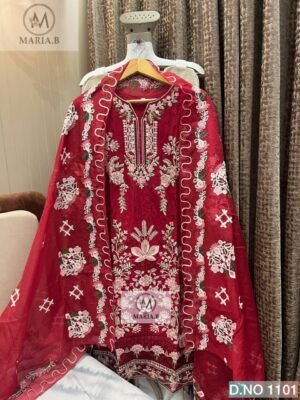 Alternative view of CHIKANKARI COTTON STITCHED (INNER STITCHED) WITH STITCHED COTTON BOTTOM WITH KOTA CHEX EMBROIDERY DUPATTA