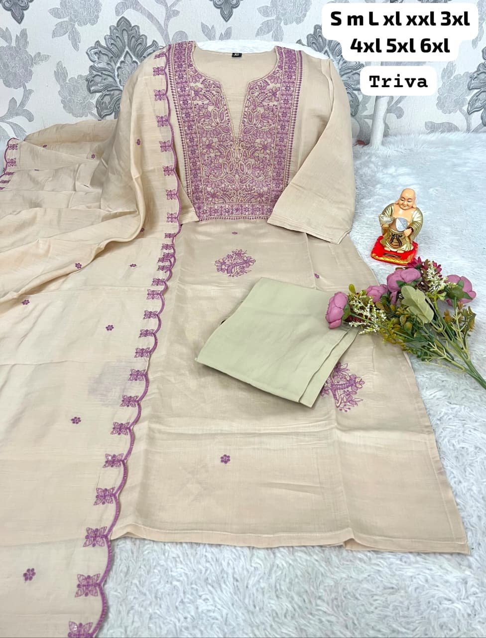 Bring a touch of timeless elegance to your wardrobe with our latest masterpiece! Perfect for hot summer days, office wear, or festive gatherings - Image 3