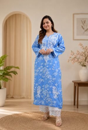 Alternative view of Chikankari outfits are the love of every woman.