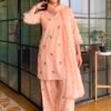 Đěsigner Party Wear Look Mul Chandheri & Farshi Palazzo With Dupatta set