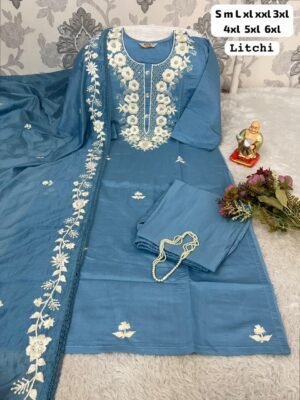 Launching New Designers Kurti Pent Dupatta Set