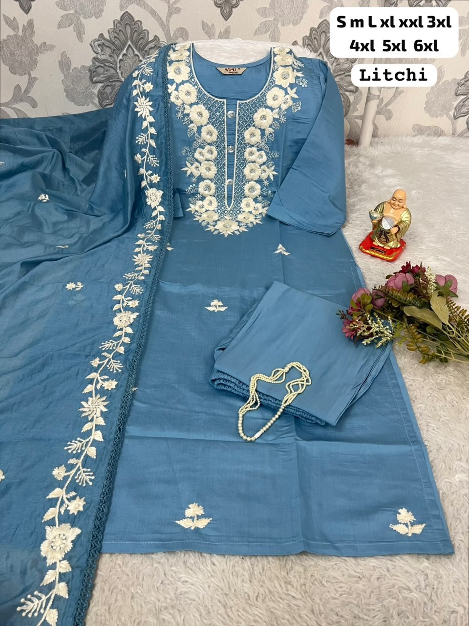 Launching New Designers Kurti Pent Dupatta Set