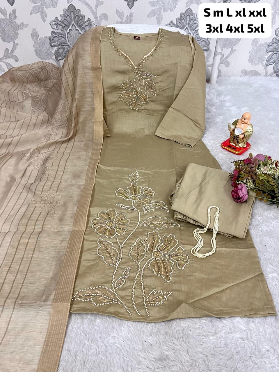 Launching New Designers Kurti Pent Dupatta Set - Image 6