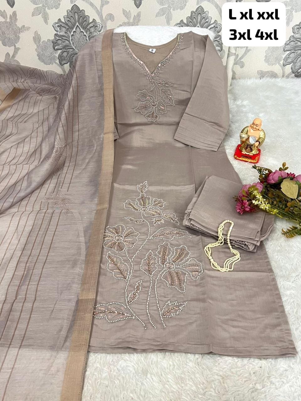 Launching New Designers Kurti Pent Dupatta Set - Image 3