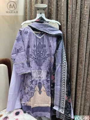 Alternative view of PRINTED COTTON STITCHED WITH STITCHED COTTON BOTTOM AND COTTON DUPATTA