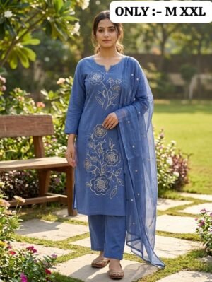 BEAUTIFUL KURTI WITH PANT & DUPATTA SET