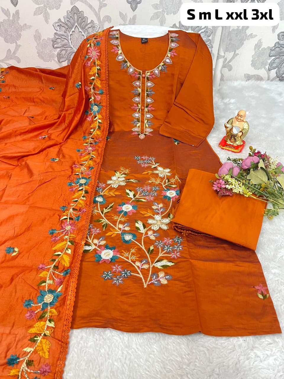 Launching New Designers Kurti Pent Dupatta Set - Image 3