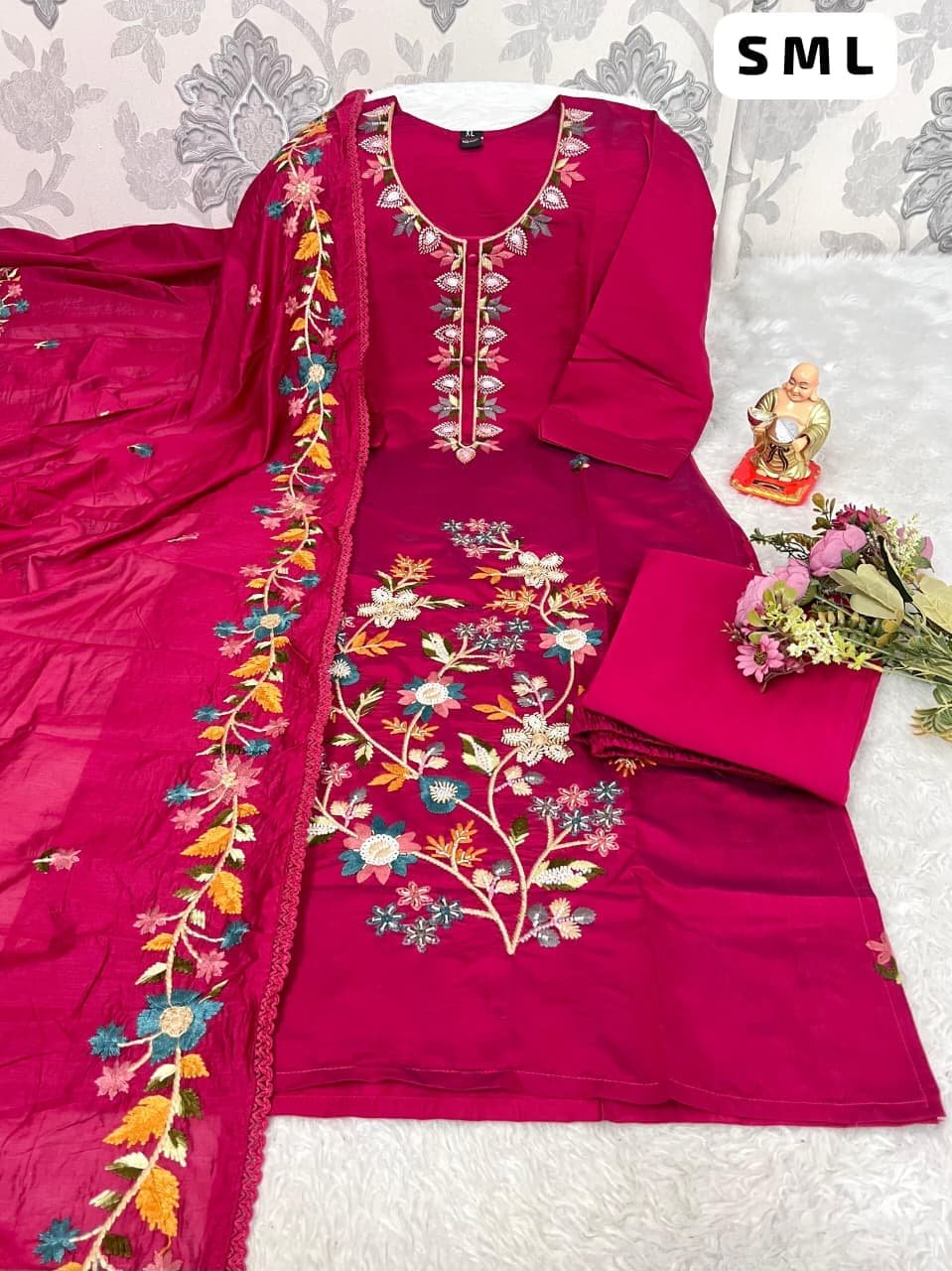 Launching New Designers Kurti Pent Dupatta Set - Image 4