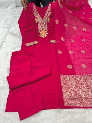 Alternative view of New Designers Kurti Pent Dupatta Set