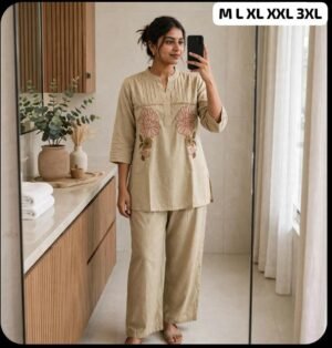 Febric Pure Cotton Cord-SET