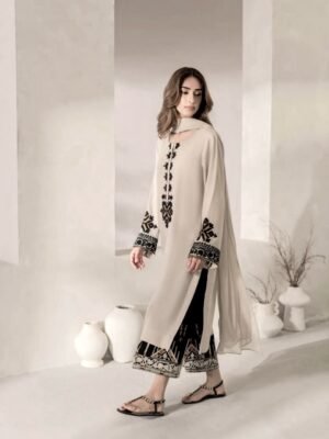 Step into effortless charm with our exclusive 3-piece set – crafted for comfort, stitched with grace.