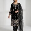 THIS WEDDING SEASON WEAR OUR BEAUTIFUL EMBROIDERED TOP , PANT WITH DUPATTA
