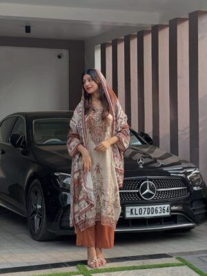 Upgrade your ethnic wardrobe with the elegant sw :101 Designer Suit Set,