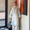 Đěsigner Party Wear Look Pur Satin Rayon Top & Pajama Farchi With Dupatta set