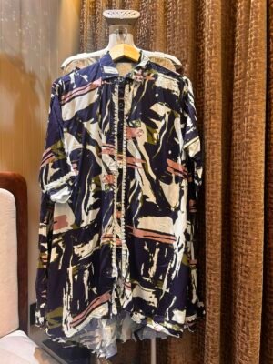 RAYON LACE WORK UPP AND DOWN CORDSETS
