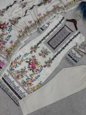 Alternative view of PRESERNTING UPCOMING TRADITIONAL COLLECTION WITH DIGITAL PRINTED KRUTI - PENT WITH DUPATTA